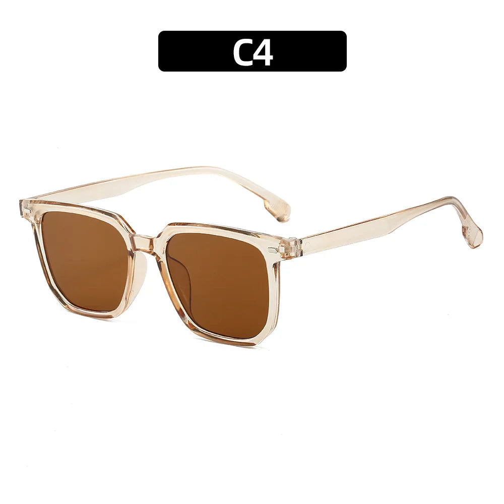 2025 Fashion New Sunglasses Men High Quality Retro Square Sunglasses Women Retro Sunglasses Women Classic Oculos De Sol Feminino